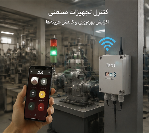 کنترل صنعتی با RM-I2O3